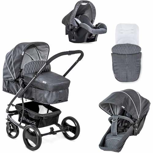 Cochecito de bebe 3 en 1 Hauck Pacific 4 Shop N Drive